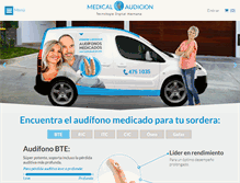 Tablet Screenshot of medicalaudicion.com